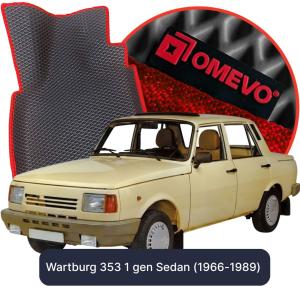 OMEVO 5D Pro Koberečky do Wartburg 353 1 gen Sedan (1966-1989)