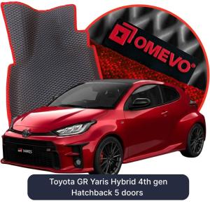 OMEVO 5D Pro Koberečky do Toyota GR Yaris Hybridní 4. gen Hatchback 5 dveří (2020-2026)