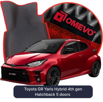 EVA autokoberce OMEVO pro Toyota GR Yaris Hybridní 4. gen Hatchback 5 dveří (2020-2026)