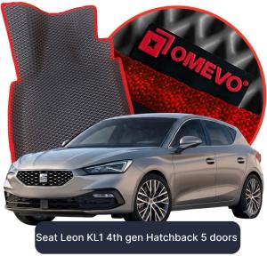 OMEVO 5D Pro Koberečky do Seat Leon KL1 4. gen Hatchback 5 dveří (2020-2026)