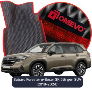 OMEVO 5D Pro Koberečky do Subaru Forester e-Boxer SK 5. gen SUV (2018-2024)