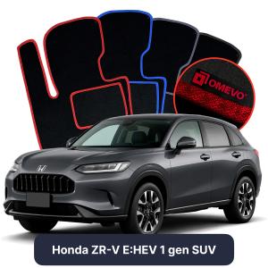 Velurové autokoberce OMEVO pro Honda ZR-V E:HEV 1 gen SUV (2022-2025)