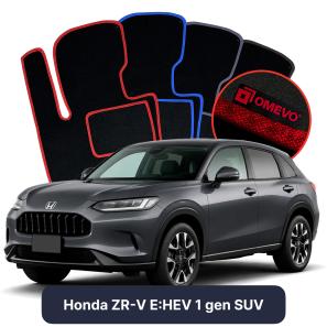 Velurové autokoberce OMEVO pro Honda ZR-V E:HEV 1 gen SUV (2022-2025)