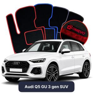 Velurové autokoberce OMEVO pro Audi Q5 GU 3 gen SUV (2024-2025)
