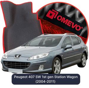 OMEVO 5D Pro Koberečky do Peugeot 407 SW 1. gen Kombi (2004-2011)
