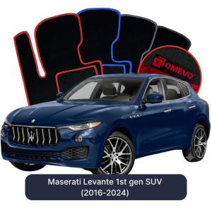Velurové autokoberce OMEVO pro Maserati Levante 1 gen SUV (2016-2024)