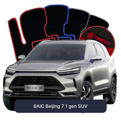 Velurové autokoberce OMEVO pro BAIC Beijing 7 1 gen SUV (2020-2025)