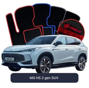 Velurové autokoberce OMEVO pro MG EHS 2 gen SUV (2024-2025)