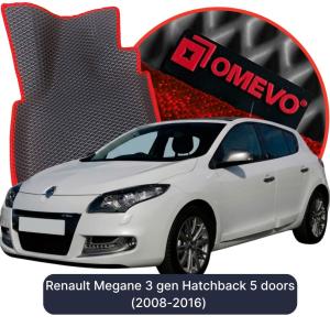 OMEVO 5D Pro Koberečky do Renault Megane 3 gen Hatchback 5 dveří (2008-2016)