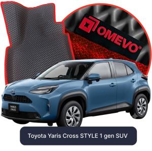 OMEVO 5D Pro Koberečky do Toyota Yaris Cross STYLE 1 gen SUV (2020-2026)