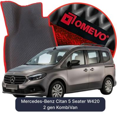 EVA autokoberce OMEVO pro Mercedes-Benz Citan 5 místný W420 2 gen KombiVan (2021-2026)
