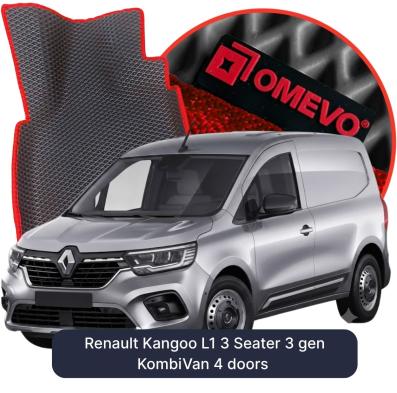 EVA autokoberce OMEVO pro Renault Kangoo L1 3 místa 3 gen KombiVan 4 dveře (2021-2026)