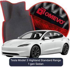 OMEVO 5D Pro Koberečky do Tesla Model 3 Highland Standard Range 1 gen Sedan (2022-2026)