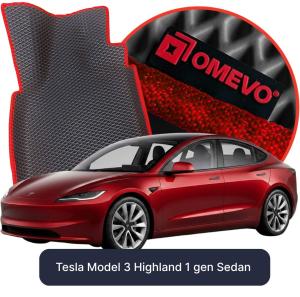 OMEVO 5D Pro Koberečky do Tesla Model 3 Highland 1 gen Sedan (2022-2026)