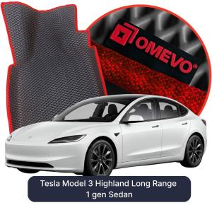 OMEVO 5D Pro Koberečky do Tesla Model 3 Highland Long Range 1 gen Sedan (2022-2026)