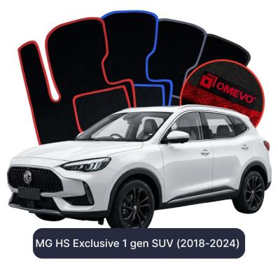 Velurové autokoberce OMEVO pro MG HS Exclusive 1 gen SUV (2018-2024)