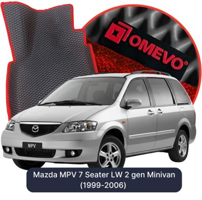 EVA autokoberce OMEVO pro Mazda MPV 7 místný LW 2 gen Minivan (1999-2006)