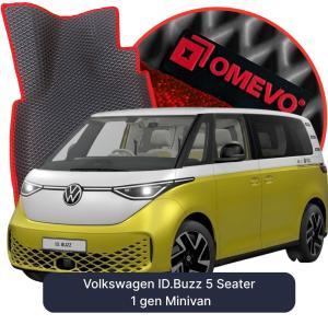 OMEVO 5D Pro Koberečky do Volkswagen ID.Buzz 5 místný 1 gen Minivan (2022-2026)