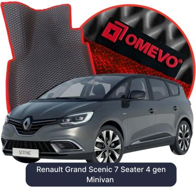 EVA autokoberce OMEVO pro Renault Grand Scenic 7 místný 4 gen Minivan (2016-2022)