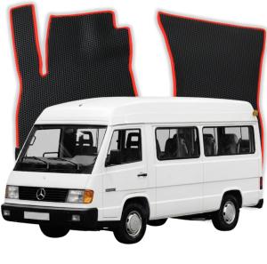 OMEVO EVA Koberečky® pro Mercedes-Benz MB100 2 gen Minibus 4 dveře (1987-1996) 