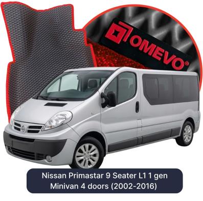 EVA autokoberce OMEVO pro Nissan Primastar 9 místný L1 1 gen Minivan 4 dveře (2002-2016)