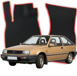 OMEVO EVA Koberečky® pro Mitsubishi Colt GLX C10 2 gen Hatchback 3 dveře (1984-1988) 