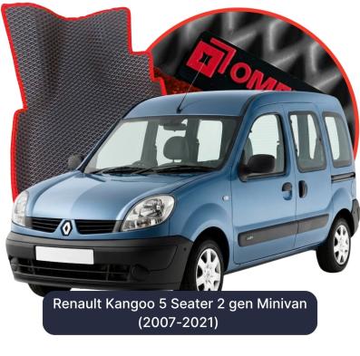 EVA autokoberce OMEVO pro Renault Kangoo 5 místný 2 gen Minivan (2007-2021)
