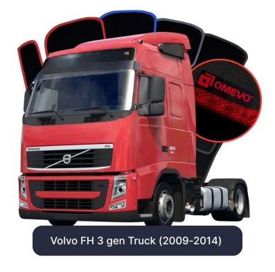 Velurové autokoberce OMEVO pro Volvo FH 3 gen Truck (2009-2014)