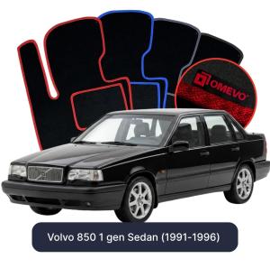 Velurové autokoberce OMEVO pro Volvo 850 1 gen Sedan (1991-1996)