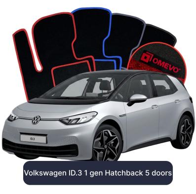 Velurové autokoberce OMEVO pro Volkswagen ID.3 1 gen Hatchback 5 dveří (2019-2025)