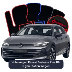Velurové autokoberce OMEVO pro Volkswagen Passat Business Plus B9 9 gen Kombi (2024-2025)
