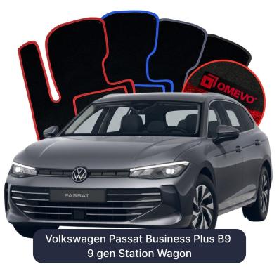 Velurové autokoberce OMEVO pro Volkswagen Passat Business Plus B9 9 gen Kombi (2024-2025)