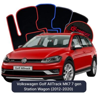 Velurové autokoberce OMEVO pro Volkswagen Golf AllTrack MK7 7 gen Kombi (2012-2020)