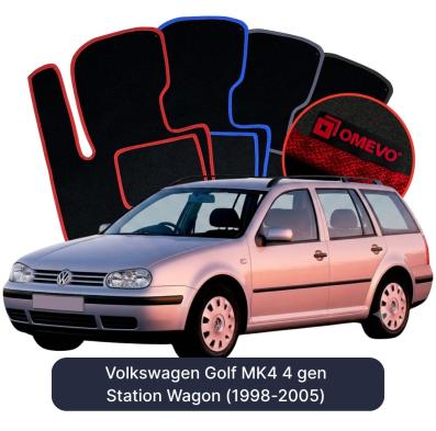 Velurové autokoberce OMEVO pro Volkswagen Golf MK4 4 gen Kombi (1998-2005)