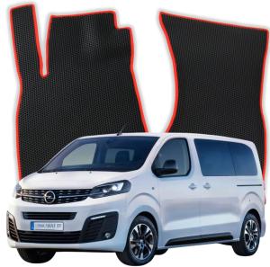 OMEVO EVA Koberečky® pro Opel Zafira Life 9 místný Long 1 gen Minivan 4 dveře (2019-2026) 