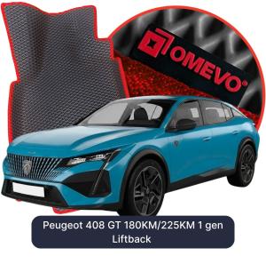 OMEVO 5D Pro Koberečky do Peugeot 408 GT 180KM/225KM 1 gen Liftback (2022-2026)