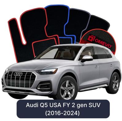 Velurové autokoberce OMEVO pro Audi Q5 USA FY 2 gen SUV (2016-2024)