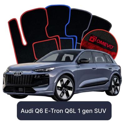 Velurové autokoberce OMEVO pro Audi Q6 E-Tron Q6L 1 gen SUV (2023-2025)