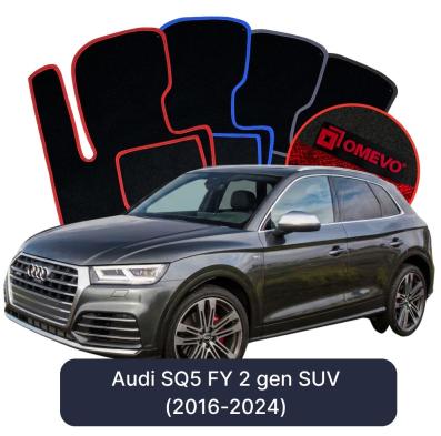 Velurové autokoberce OMEVO pro Audi SQ5 FY 2 gen SUV (2016-2024)
