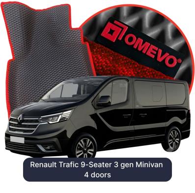 EVA autokoberce OMEVO pro Renault Trafic 9-místný 3 gen Minivan 4 dveře (2014-2026)