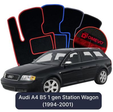 Velurové autokoberce OMEVO pro Audi A4 B5 1 gen Kombi (1994-2001)