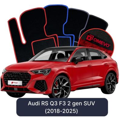 Velurové autokoberce OMEVO pro Audi RS Q3 F3 2 gen SUV (2019-2025)