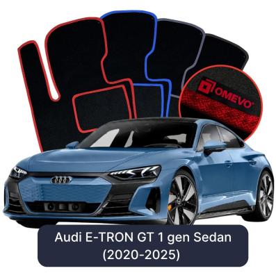Velurové autokoberce OMEVO pro Audi E-TRON GT 1 gen Sedan (2020-2025)