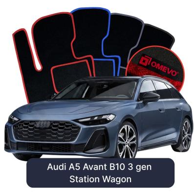 Velurové autokoberce OMEVO pro Audi A5 Avant B10 3 gen Kombi (2024-2025)
