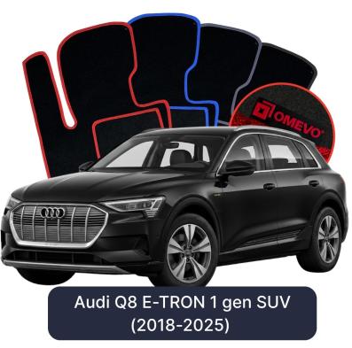 Velurové autokoberce OMEVO pro Audi Q8 E-TRON 1 gen SUV (2018-2025)