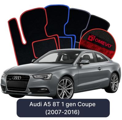 Velurové autokoberce OMEVO pro Audi A5 8T 1 gen Kupé (2007-2016)
