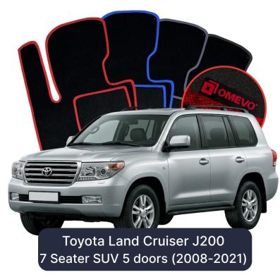 Velurové autokoberce OMEVO pro Toyota Land Cruiser J200 SUV 5 dveří (2007-2023)