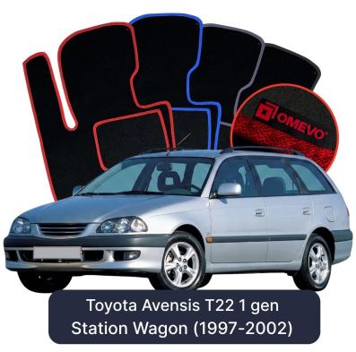 Velurové autokoberce OMEVO pro Toyota Avensis T22 1 gen Kombi (1997-2002)