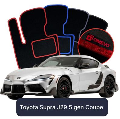 Velurové autokoberce OMEVO pro Toyota Supra J29 5 gen Kupé (2019-2025)