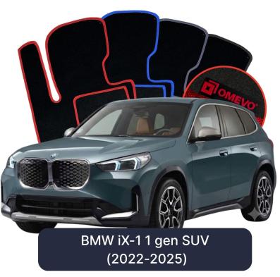 Velurové autokoberce OMEVO pro BMW iX-1 1 gen SUV (2021-2025)